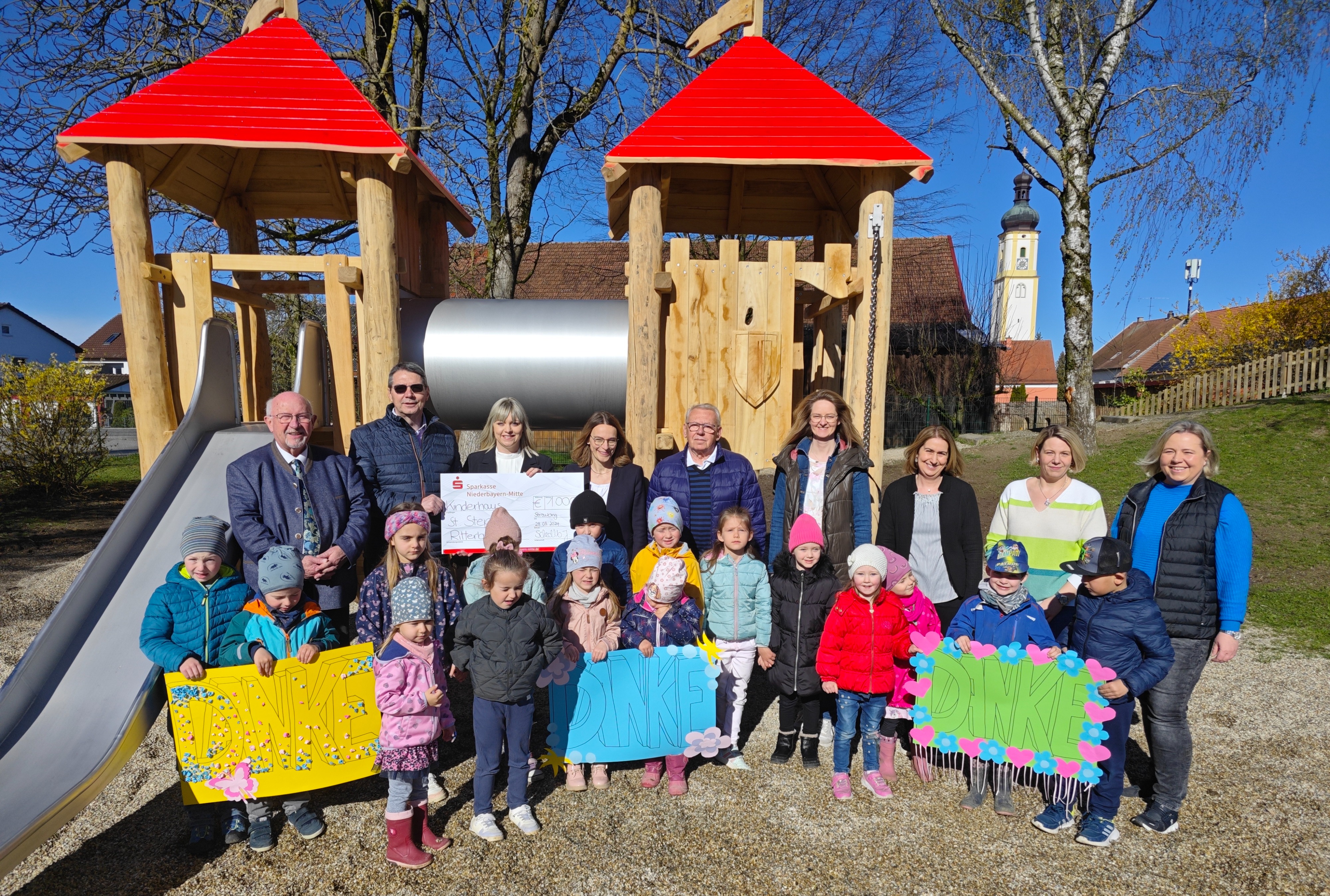 Spendenübergabe Kinderhaus Alburg